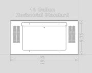 10 Gallon Horizontal Aquarium Conversion Kit